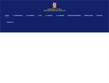 Tablet Screenshot of consorziofrascati.it